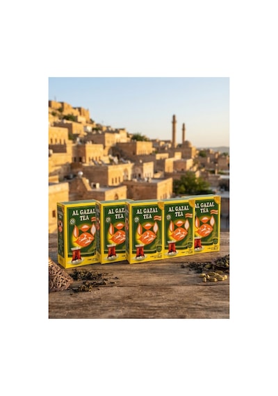 Al Gazal Çayı - 5 Kutu Bürüt 800 Gr Saf Seylan 777 Pekoe,