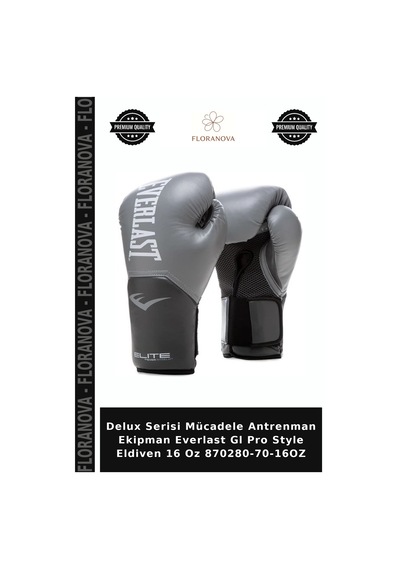 Delux Serisi Mücadele Antrenman Ekipman Everlast Gl Pro Style Eldiven 16 Oz 870280-70-16oz Çok Renkli