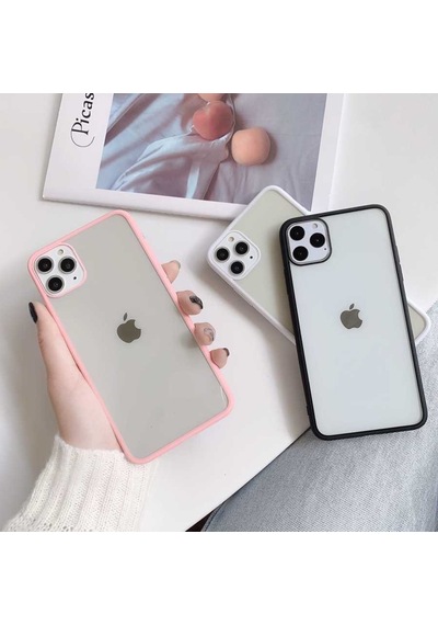 Apple Uyumlu iPhone 11 Pro Max Kılıf Zore Endi Kapak-Siyah
