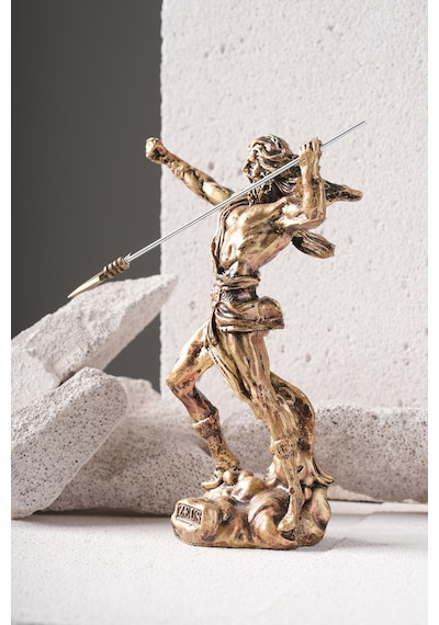 Zeus Mızraklı Obje Biblo