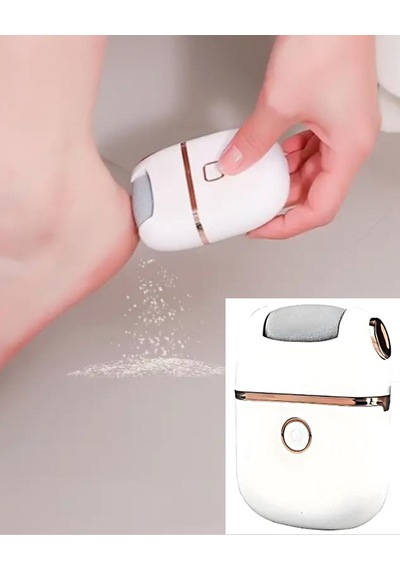 Usb Şarjlı Mini Topuk Törpüsü- Nasır Temizleme Törpüsü 2 Kademeli Ayak Bakımı