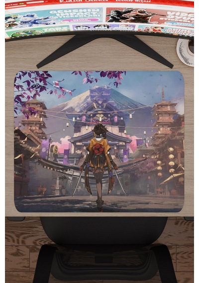 Chiori Genshin Impact Anime Gacha V3 - 48x40 Xl Gaming Mouse Pad Fare Altlığı