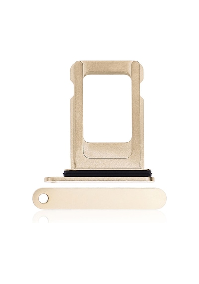 Apple Uyumlu iPhone 12 Pro Sim Çekmecesi Çift Simli Modeller İçin Sim Kart Yuvası Gold Renk