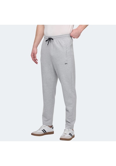 Slazenger JERRY NRM Erkek Cepli Gri Eşofman Altı