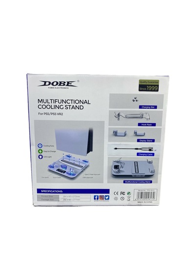 Ps5 Fat Kasa / Vr2 Uyumlu Soğutuculu Şarj Standı Dobe Tp5-3513