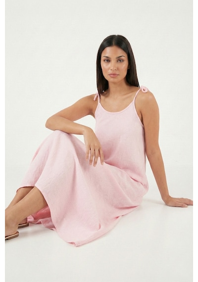 Lela Bayan Elbise 5865732 Toz Pembe Toz Pembe