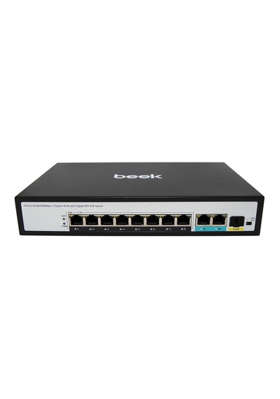 Yönetilemeyen Poe Switch\n8 X 10/100/1000base-t Ieee802.3af/at Poe Port Port Başına 30.8 Watt