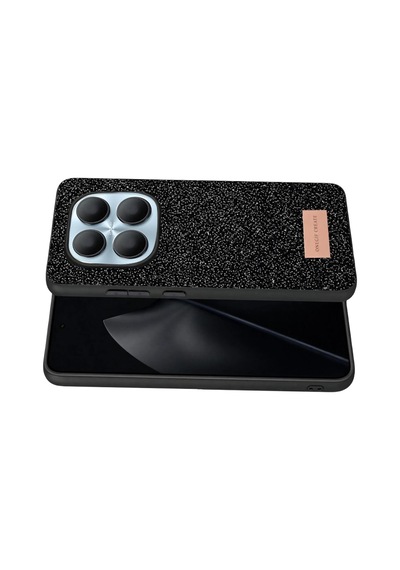 Onegif Xiaomi Redmi Note 15 Pro 5g Bright Simli Kapak - Siyah - Siyah