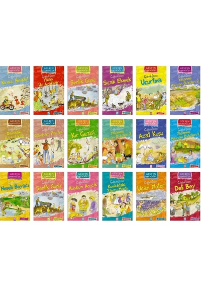 Gülten Dayıoğlu Gelincik Serisi 17 Kitap Tam Set