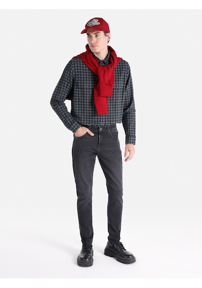 Colin's Colins 041 Danny Slim Fit Düşük Bel Düz Paça Siyah Erkek Pantolon Cl1066490 001