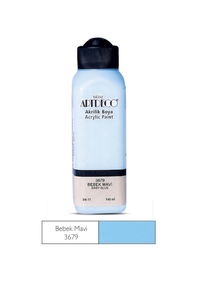 Artdeco Akrilik Boya 140Ml Bebek Mavi 3679