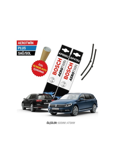 Bosch Aerotwin Plus VW Passat Variant Silecek (2011-2014)