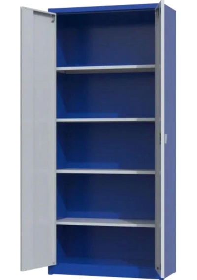 Çelik Dosya Dolabı Metal Dolap Ofis Dolapları Mavi / Gri