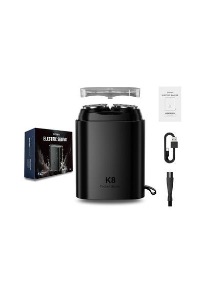 K8 Mini Taşınabilir Elektrikli Tıraş Makinesi, Şık Gizli Bıçak Tasarımı, Manyetik Kesici Kafa, Ipx7 Su Geçirmez, Şarj Edilebilir Usb Tip-c Sakal Tıraşı, Ev Ve Seyahat Yüz Bakımı İçin Uygun