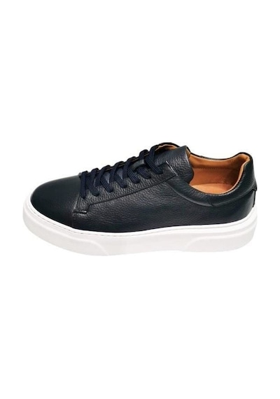 Deri Erkek Sneaker Siyah