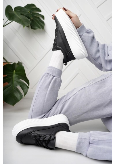 Nesilshoes Nesil Shoes Dvm 1010 Siyah Beyaz Kalın Taban Kadın Sneakers Siyah&beyaz Nesilshoes Nesil Shoes Dvm 1010 Siyah Beyaz Kalın Taban Kadın Sneakers Siyah&beyaz