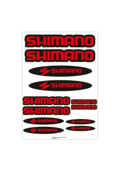 Shımano Bisiklet Kadro Sticker Seti 02