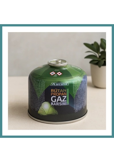 Trendexa Küçük Tombul Butan-propan Gaz Kartuşu 230 G Mac Çok Renkli