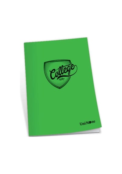 Çınar Plastik Kapak Defter College Dikişli A4 40 Yaprak Kareli Okul Defteri 40/4 12 Adet