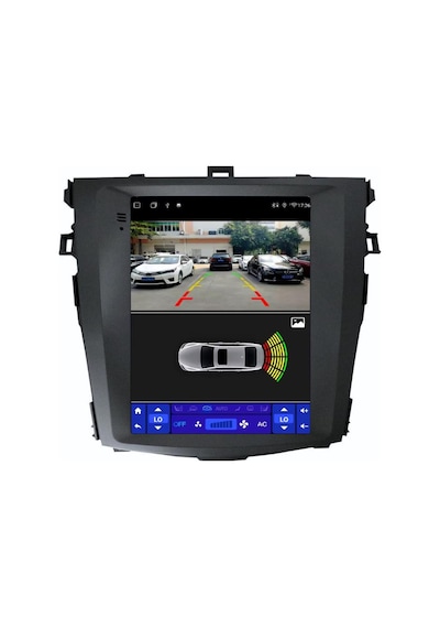 Toyota Corolla Dijital Klimalı Araca Uygun 2k Görüntü Kaliteli Tesla 9.7 Inch Multimedya Sistemi 4+64 Clarion 2007-2013 9"