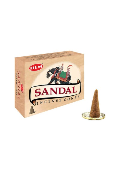 Hem Sandal Incenes Cones Konik Tütsü 10'lu