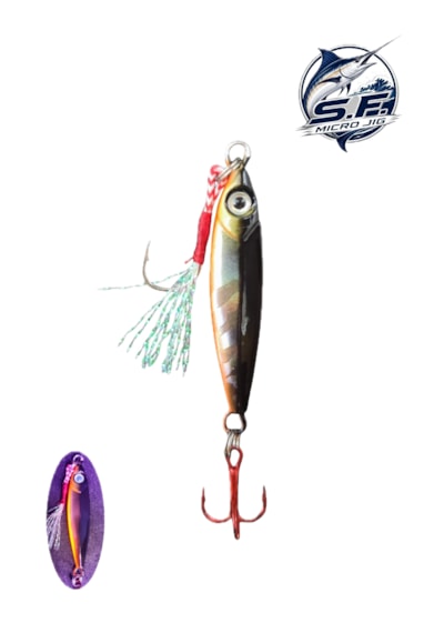 S.f. Micro Jig 10 Gr 48mm - Uzun Atış Metal Jig Yem - Levrek Lüfer İstavrit Avı İçin Profesyonel Sahte