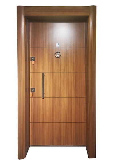 Çelik Kapı Modelleri Eskitme Kasa Düz Model Daire Kapısı Sağ 1