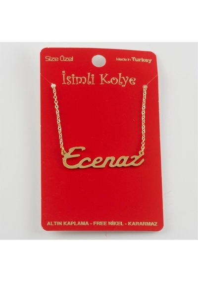 Ecenaz İsimli Kolye Kişiye Özel 11