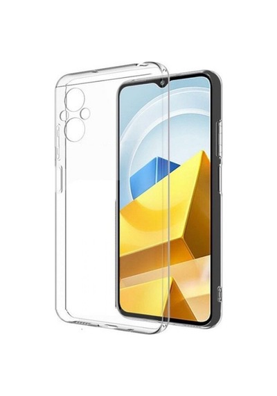 Poco M5 Kılıf Lüx Şeffaf Silikon Bz8683140470708