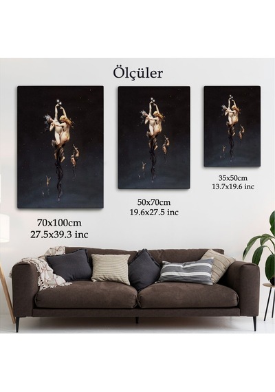 Es10 modagos068 Luis Ricardo Falero İkiz Yıldızlar Tablosu-6239 (50 x 70)