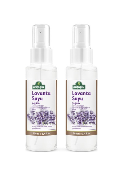 Arifoğlu Lavanta Suyu Sprey Set 100 ML x 2