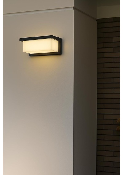 Ct-7084 Cunda 30w Duvar Apliği Modern Led Dış Aydınlatma 2350lm Günışığı 3200k Diğer