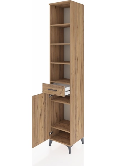 Hyperion Dolap 6 Raflı Tek Çekmeceli Tek Kapaklı 44x44x243 Çam-çam Atlas Çam Hyperion Dolap 6 Raflı Tek Çekmeceli Tek Kapaklı 44x44x243 Çam-çam Atlas Çam