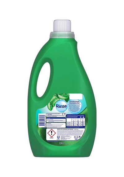 Rinso Sıvı Çamaşır Deterjanı Komple Bakım Serisi Aloe Vera Renkliler İçin 2.5 L 0.75 LT - 2.5 LT - 12 KG