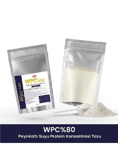 Wpc %80 Peyniraltı Suyu Protein Konsantresi Tozu Aromasız