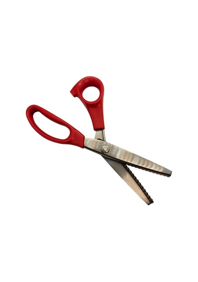 Plastik Saplı Sürfile Zikzak Makası 9-1/4 İnç 23.3cm / A-85