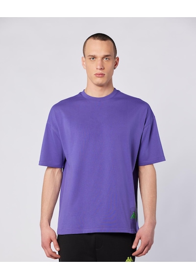 Kappa Bento Tshirt Erkek Mor Regular Tişört