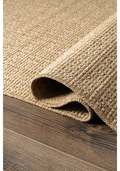 Tiora Tı004a Bej Jüt Halı Naturel Sisal Örme Hasır Modern Yıkanabilir Dayanıklı Tozu Yok Bej-beyaz