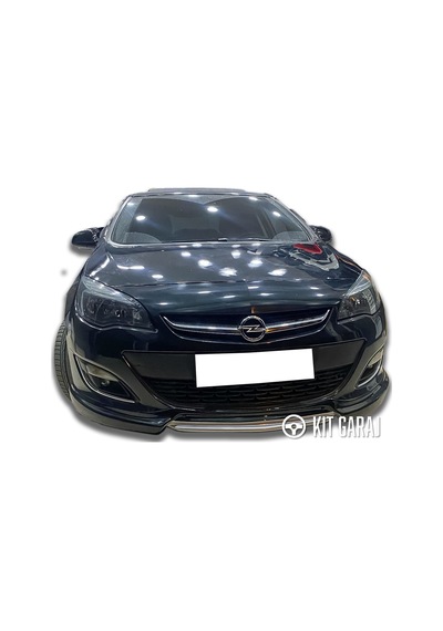 Opel Astra Makyajlı 2012-2020 Custom Ön Ek Plastik Boyasız