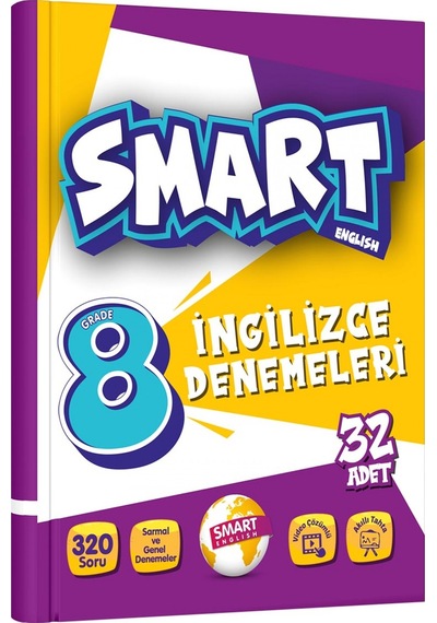 Smart English 8. Sınıf İngilizce Denemeleri 32 Adet