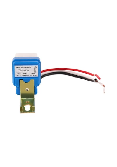 Aso-as-10 Fotosel Modül Dc 12v Sokak Bahçe Park Lambası Aydınlatma Işık Kontollü Röle Otomatik
