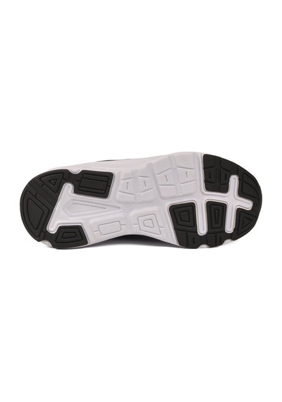 Ayakmod Siyah Beyaz Fileli Hafif Unisex Spor Ayakkabı 2105 Z Siyah - Beyaz