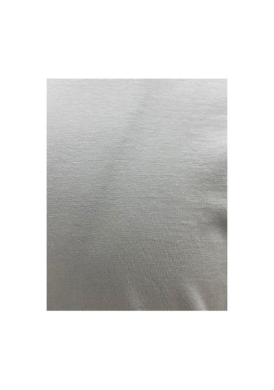 Uki Gri Bisiklet Yaka Basic T-shirt