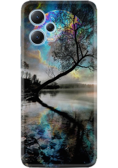 Xiaomi Redmi Note 12 5G Kılıf Resimli Desenli Silikon Platinium Series Dream World 1839