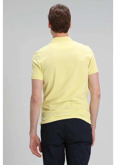 Lufian Erkek Laon Spor Polo Yaka T-Shirt 627111040055 Sarı