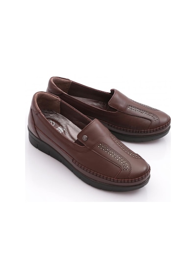 Dgn 2002 Kadin Comfort Ayakkabi Kahve