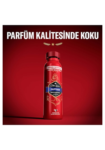 Old Spice Captain Erkek Sprey Vücut Deodorantı 150 ML