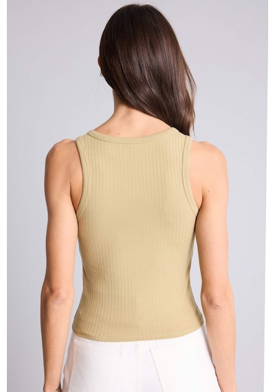 Defacto Slım Fıt Halter Yaka Fitilli Kaşkorse Atlet A8859ax26smbg795 Bej-bg795