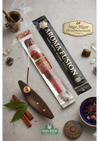 Darshan Aroma Fusion Elma Tarçın Apple Cinnamon El Yapımı 15 Adet Çubuk Tütsü 28 Cm Çok Renkli Darshan Aroma Fusion Elma Tarçın Apple Cinnamon El Yapımı 15 Adet Çubuk Tütsü 28 Cm Çok Renkli