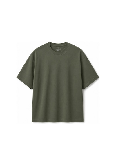 Ranud Erkek Oversize Fit Tişört,%100 Pamuk, Yumuşak Fırçalı Kumaş, Oeko-tex Sertifikalı Haki Ranud Erkek Oversize Fit Tişört,%100 Pamuk, Yumuşak Fırçalı Kumaş, Oeko-tex Sertifikalı Haki